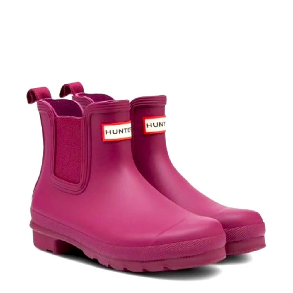NWT Hunter Violet Original Chelsea Rain Boot 10